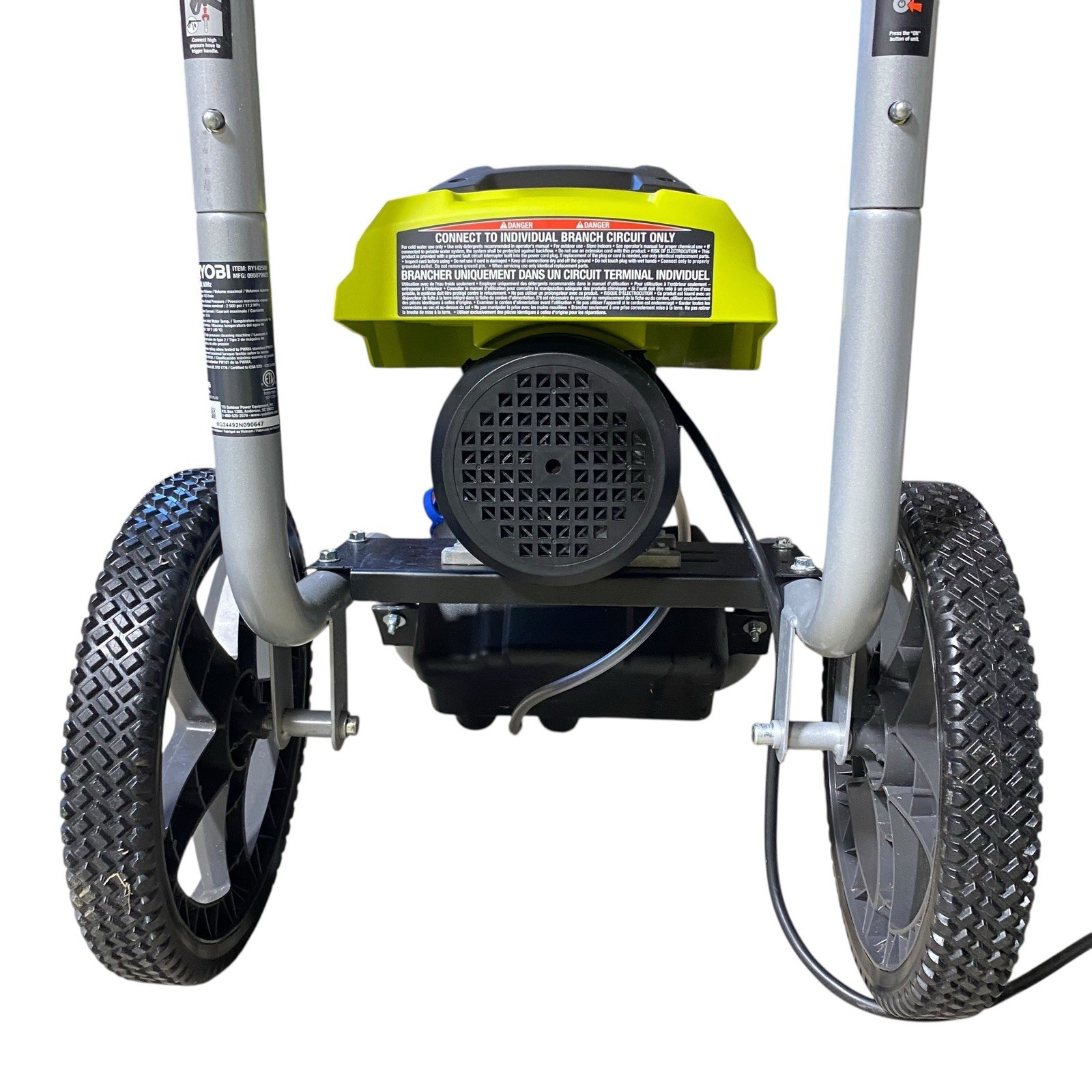 Ryobi 2500 PSI 1.2 GPM High Performance Cold Water Electric Pressure Washer