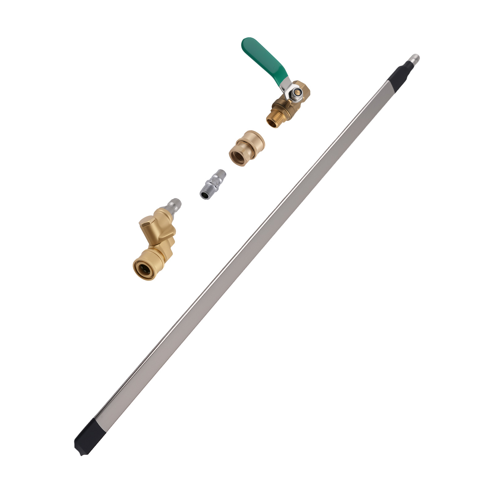 23.62″ Stainless Steel Radiator Wand High Pressure Cleaning Washer Tool