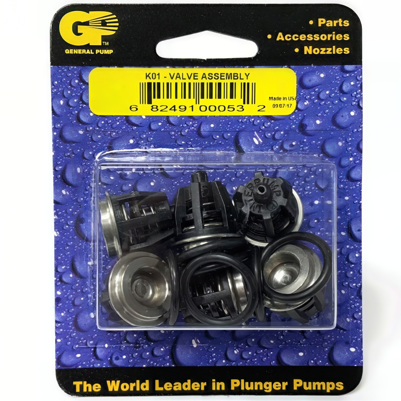 General Pump Kit 1, Valve Assembly – OEM Parts for General Pump and Interpump