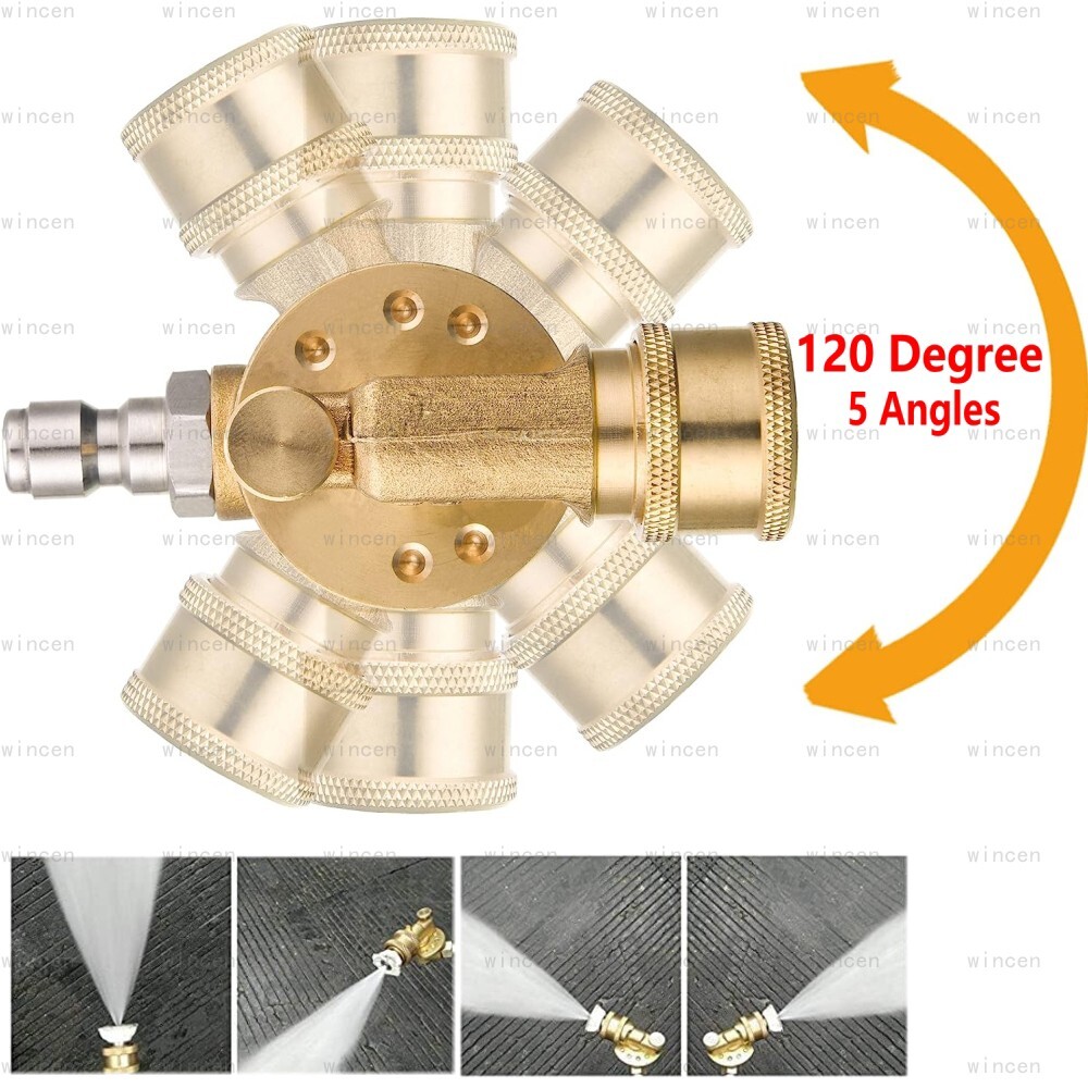 Pressure Washer Extension Wand Upgrade Power Washer Lance with Spray Nozzle Tips