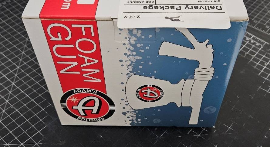 Adam’s Foam Gun Car Wash Foam Sprayer – Connects to Garden Hose NEW