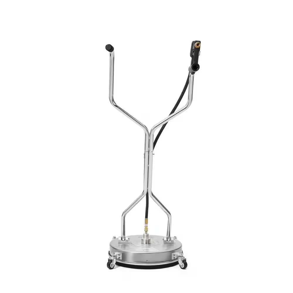 18 In. 4350 PSI Pressure Washer Surface Cleaner with 2 Hose Adapters