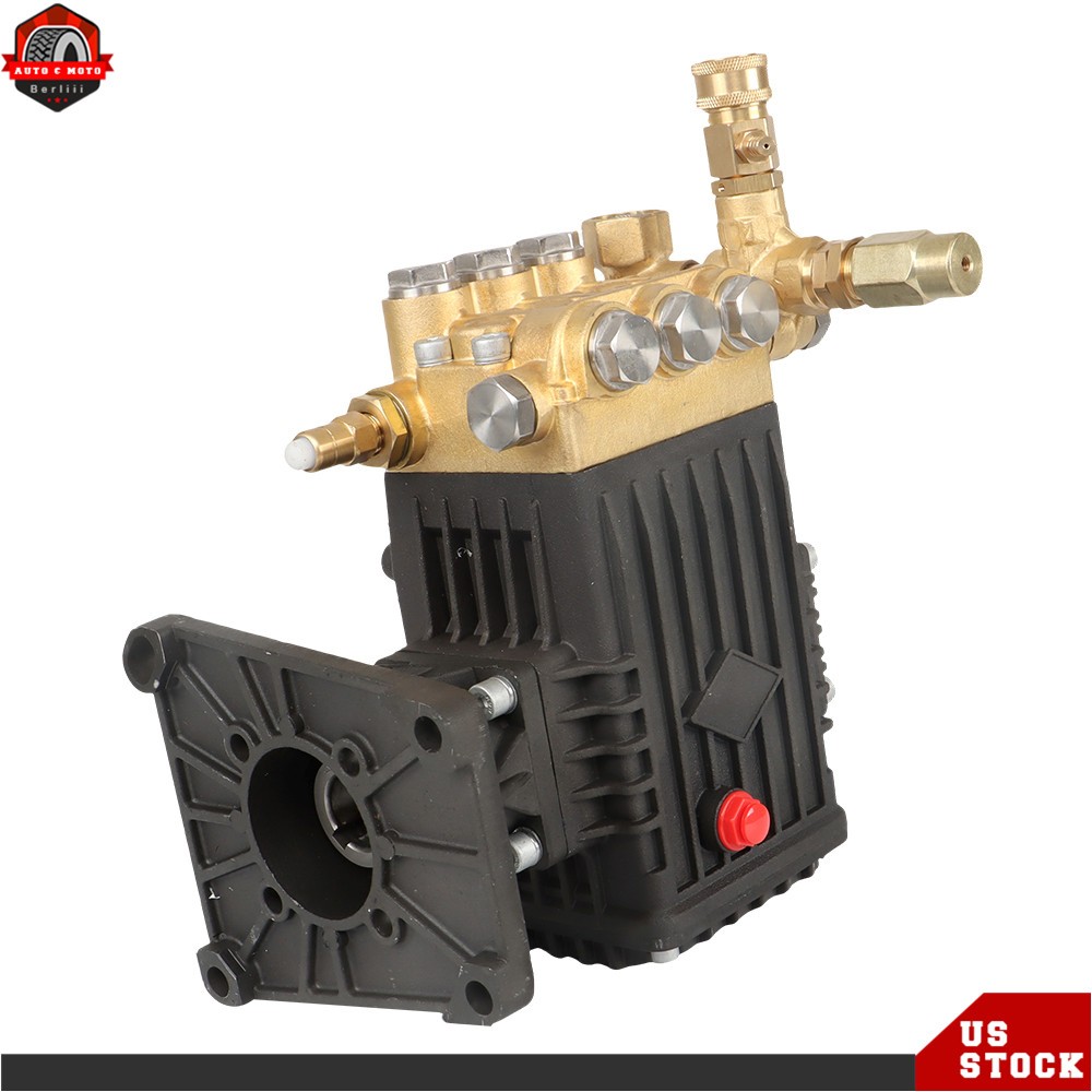 NEW G: 3000 psi at 4 US gpm, 9 hp at 3400 rpm 1-in Shaft Pressure Washer Pump