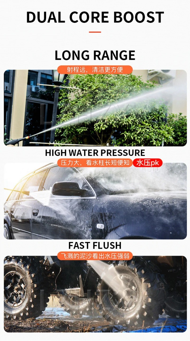 QL280 Self-priming High-pressure Washing Machine Car Washing Machine 220V