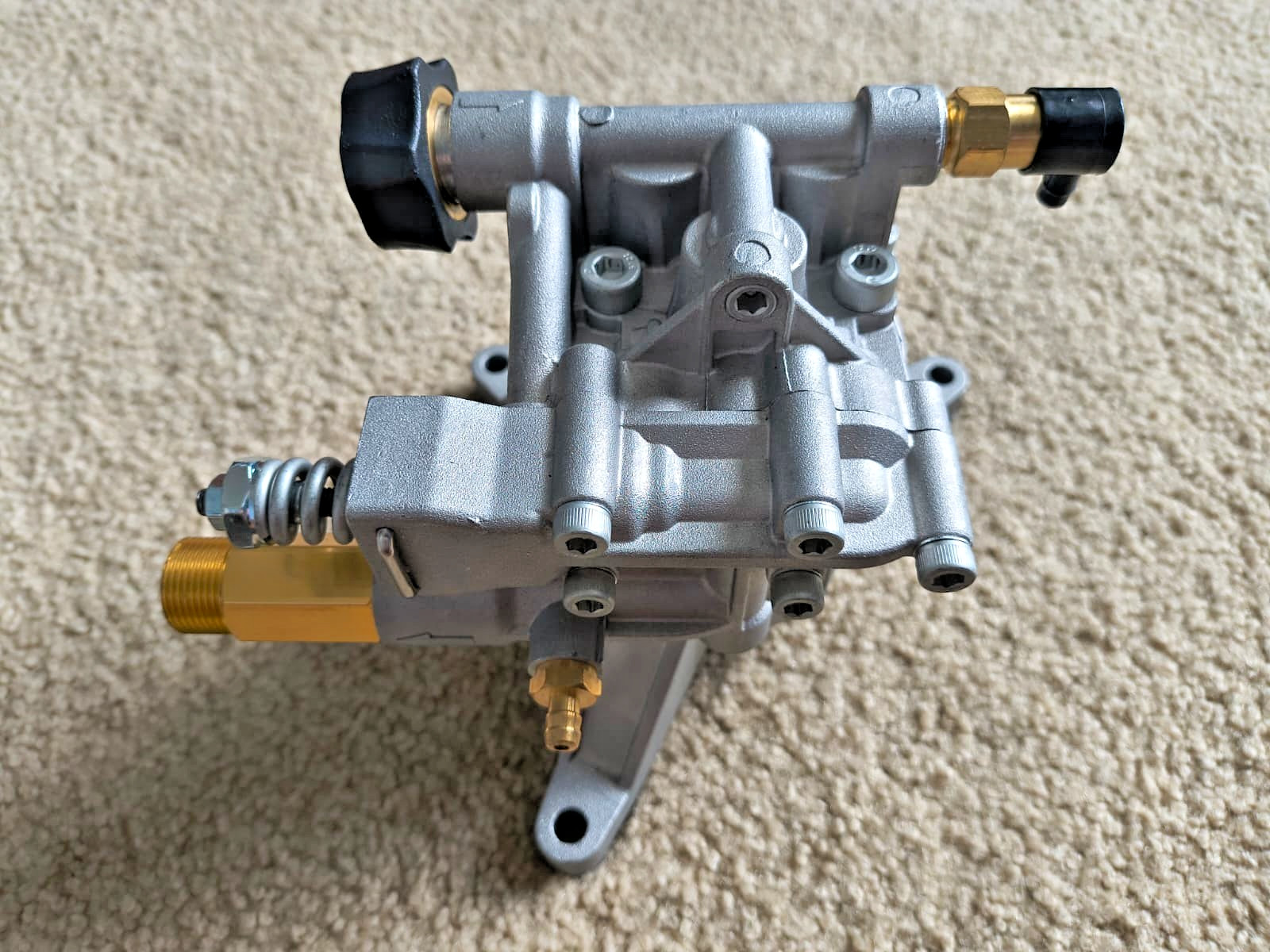 7/8″ Shaft Vertical Pressure Washer Pump Rear Inlet/Outlet Max 3100 PSI @2.5 GPM
