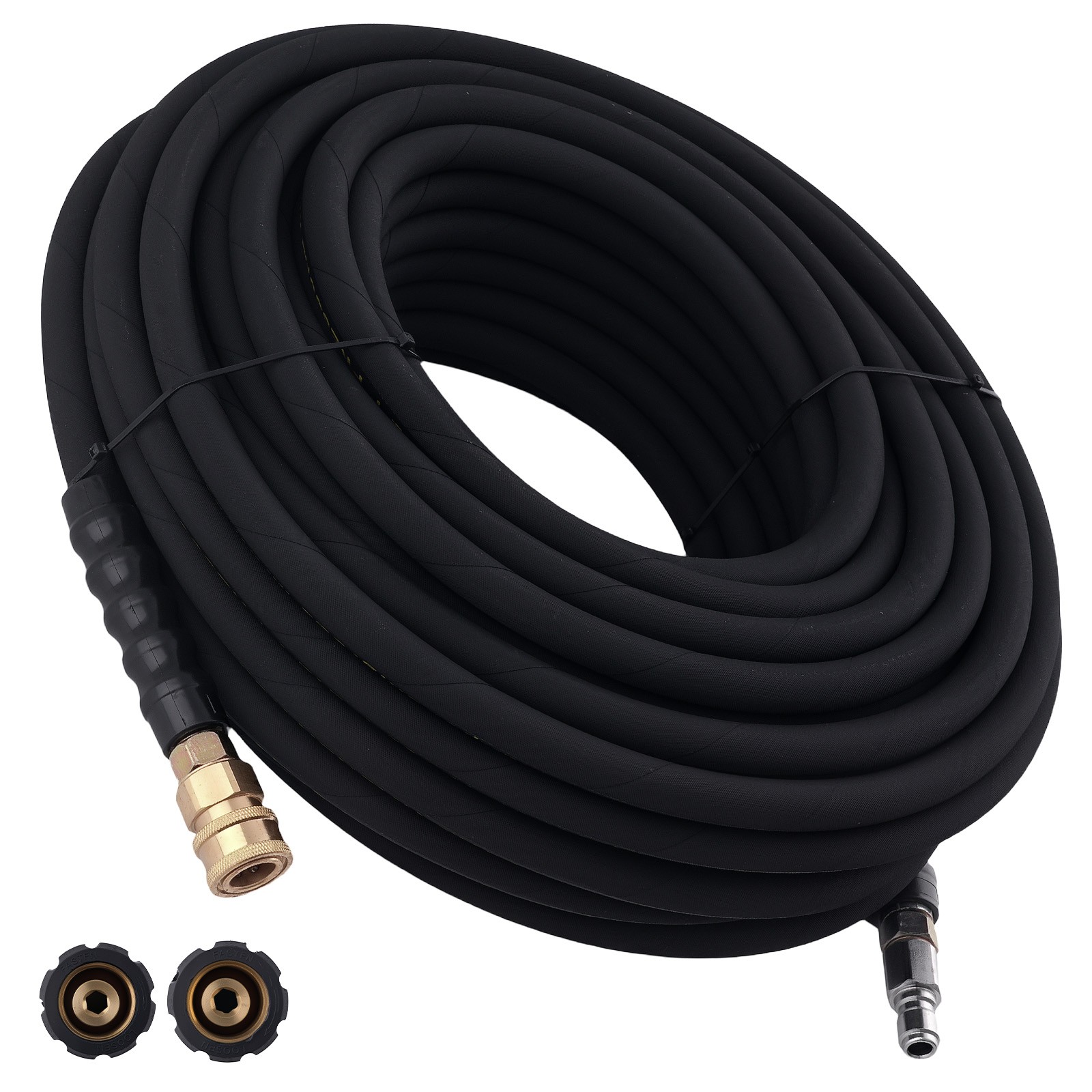 3/8″ Pressure Washer Hose 100FT 4200PSI with 3/8″ Quick Connect Kink Resist