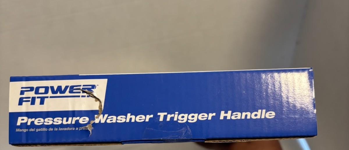 🆕 POWERFIT P.W. Trigger Handle Upto 3300 Psi Gas Or Electric (Includes Adaptor)