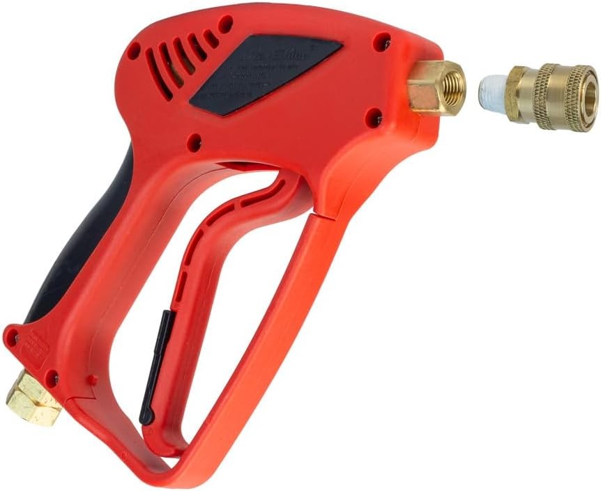 5000 PSI Short Pressure Washer Gun with 1/4” Quick Connect Coupler
