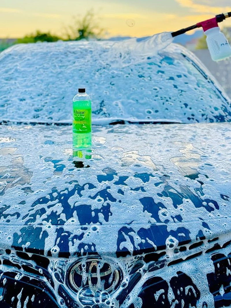 Plant-Based Eco-Friendly Car Wash Soap, Non-Toxic, Moderate-Foam Concentrated So