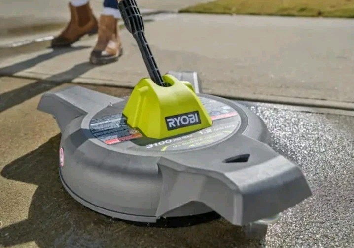 RYOBI 12″ 3100 PSI Electric Pressure Washer Surface Cleaner w/Casters/Free S&H