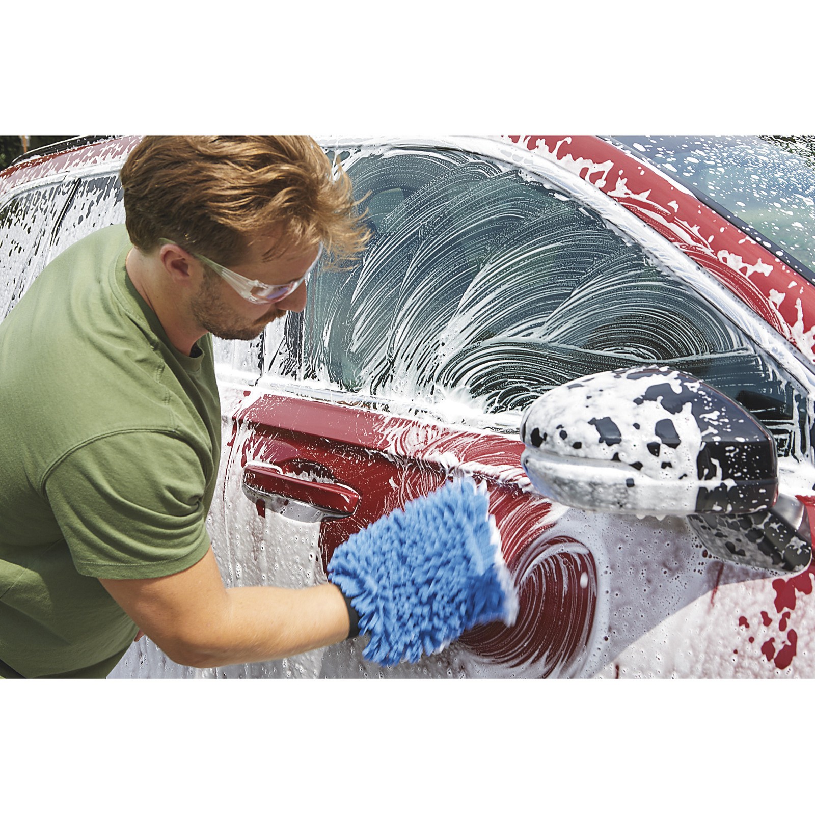 Powerhorse Follow Me 2,100 PSI Electric Pressure Washer Car Cleaning Kit, 1.9