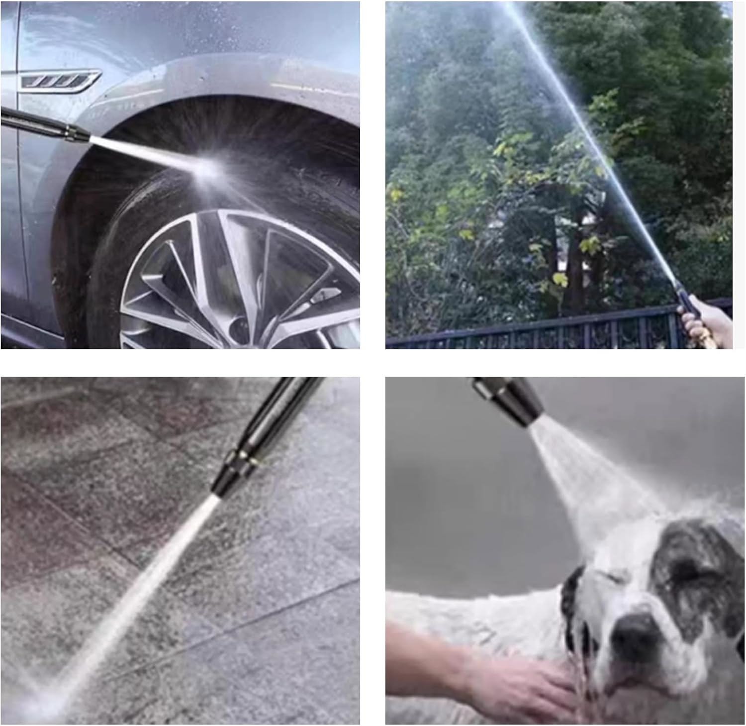 High Pressure Car Wash Water Gun Spray Nozzle Portable Washer for Auto