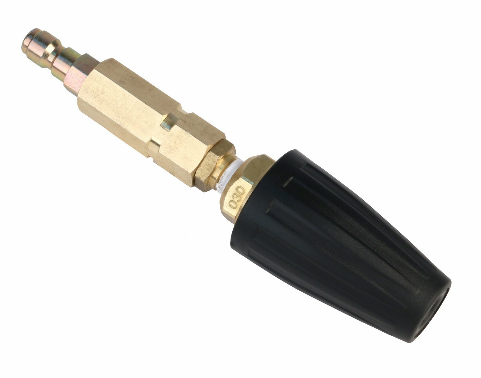 Erie Tools Pressure Washer Turbo 6.0 Nozzle 3000 PSI Brass Housing Filter