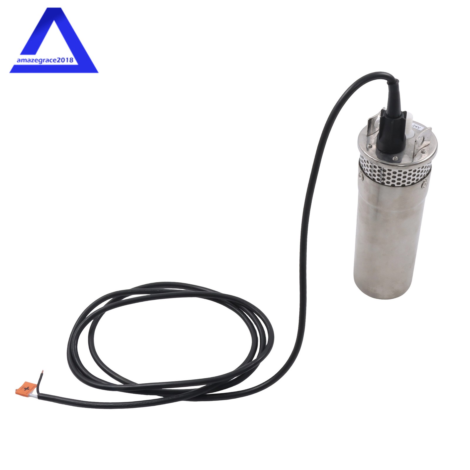 24V DC Submersible Deep Well Water Pump 3.2GPM 230FT Solar Water Pump Stainless