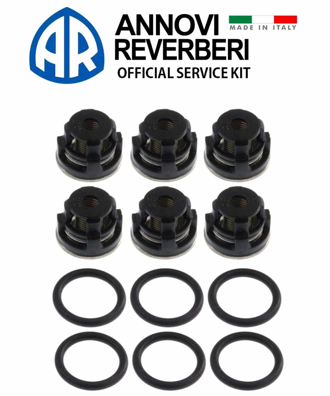 Annovi Reverberi AR1864 Valve Kit For XTA, XTV, HPE, XMV Series Pump ITALY OEM