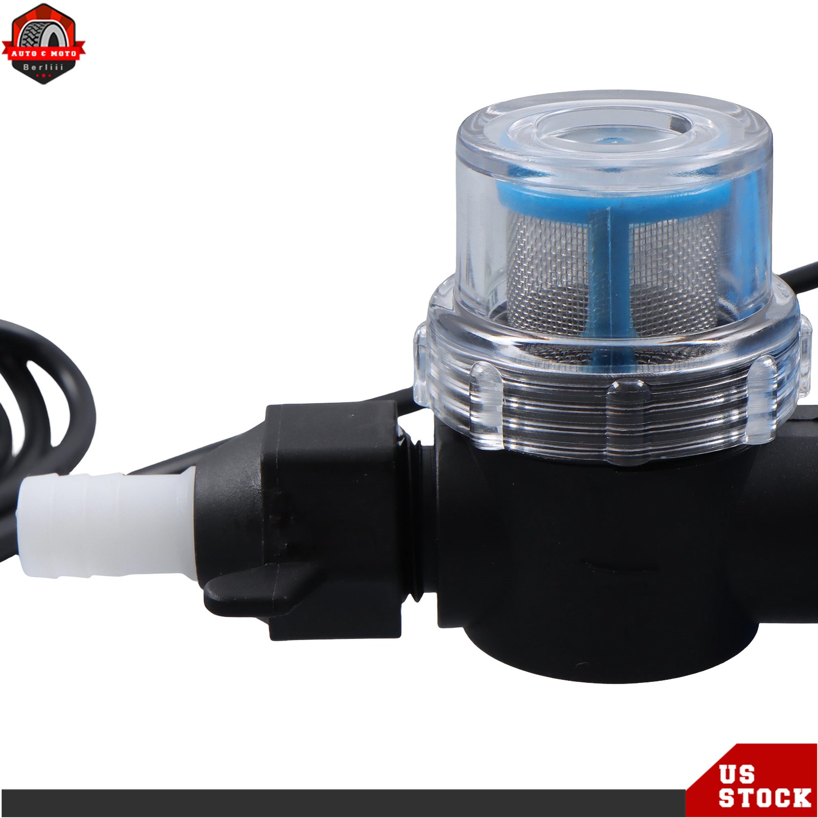 110V AC 5-chamber Water Diaphragm Pump 6GPM 80PSI Self Priming RV Water Pump
