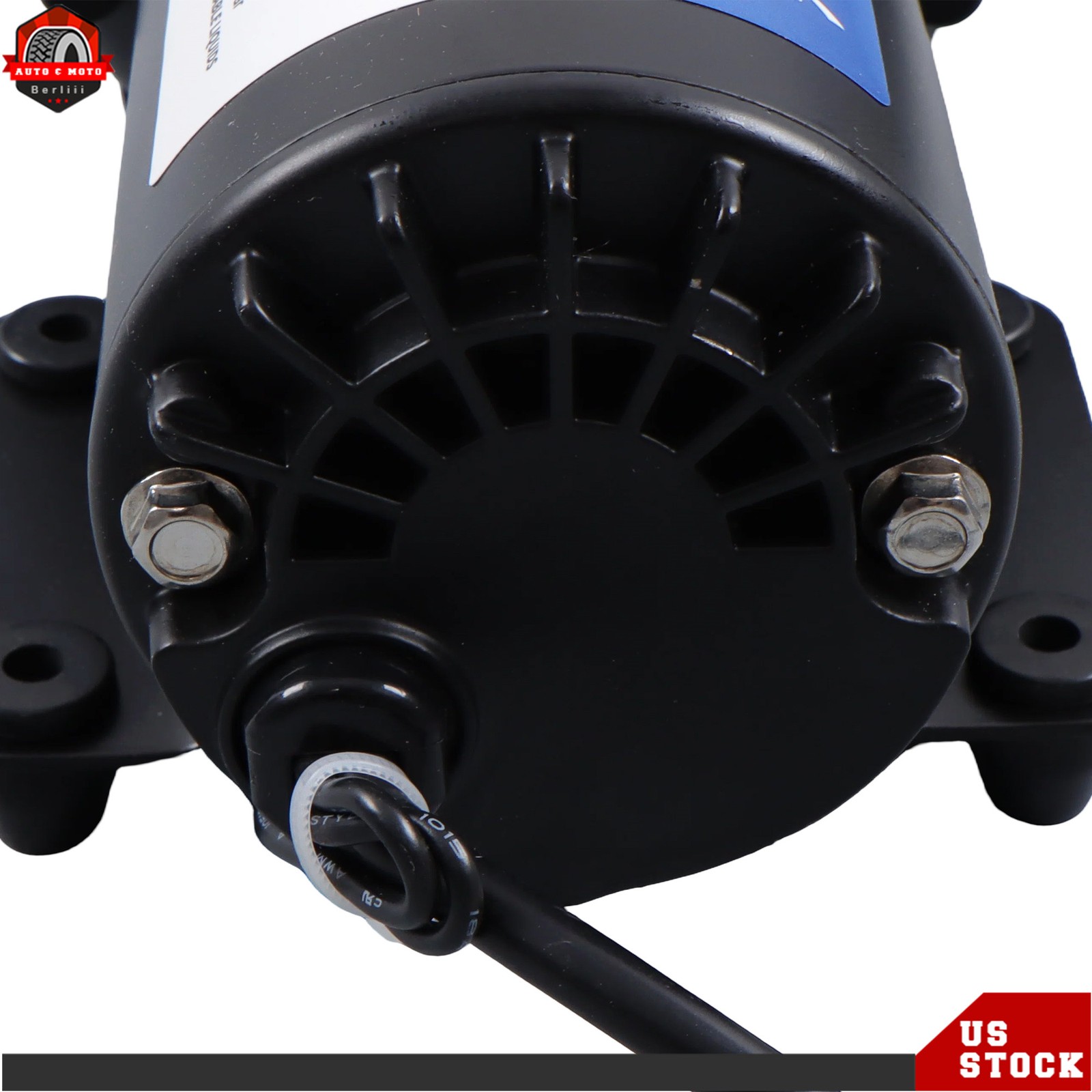 110V AC 5-chamber Water Diaphragm Pump 6GPM 80PSI Self Priming RV Water Pump