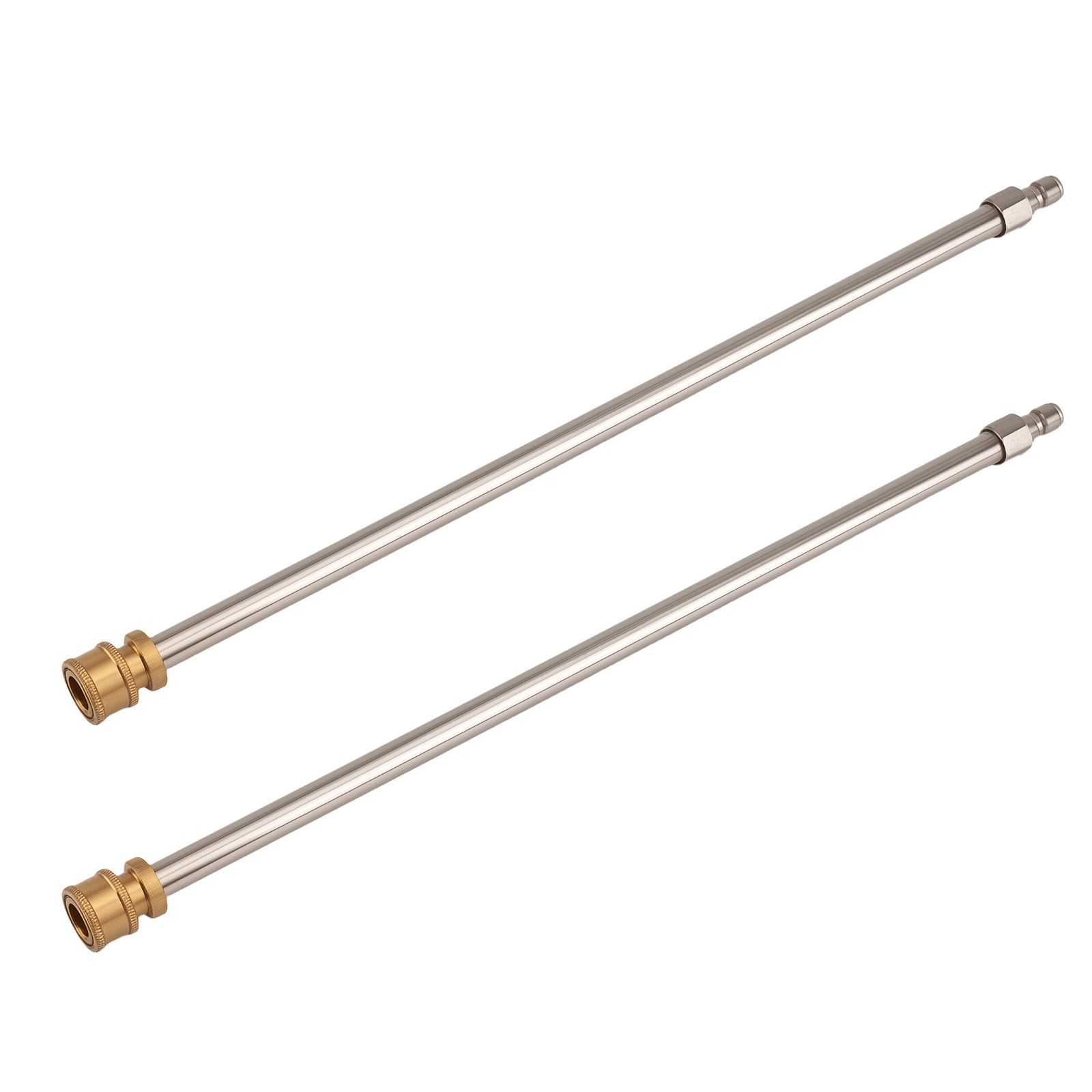 2Pack Pressure Washer Extension Lance Stainless Steel 1/4″ QC 4000PSI Maximum