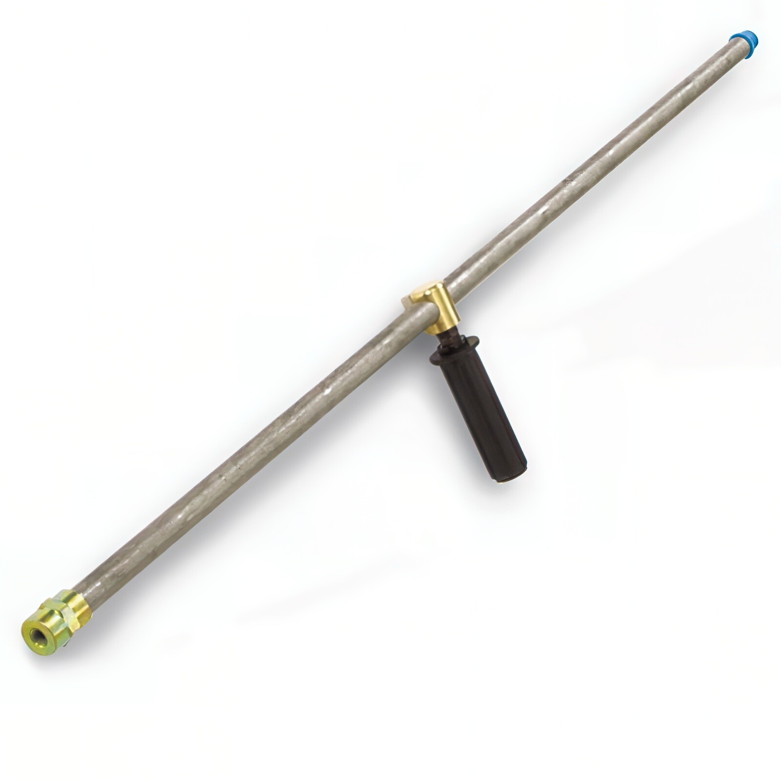 Big Stainless Steel Lance w/ Side Handle, 20″ for High Pressure Applications