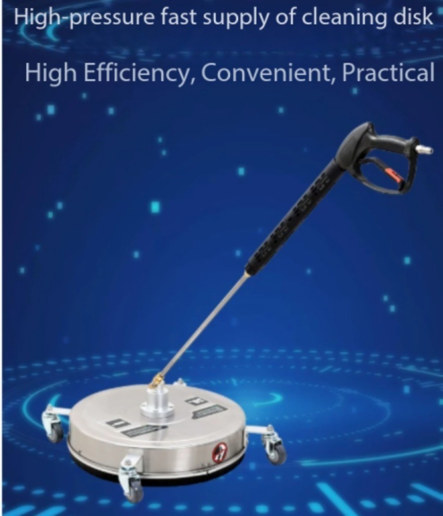 Stainless Steel Pressure Washer Quickly Connected To The Gas-electric Washer