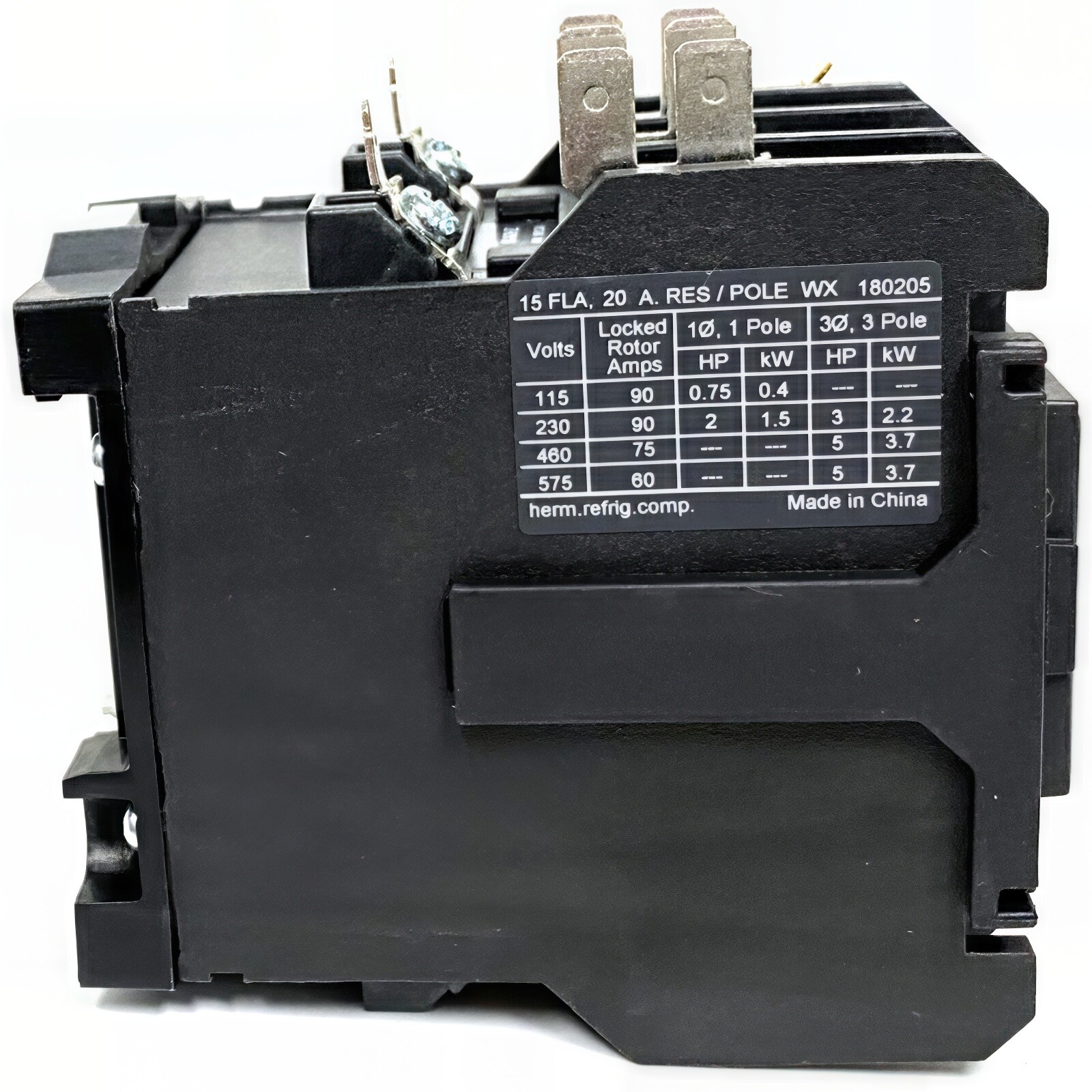 Eaton Contactor, 115V 15 Amp C25DNY151AL