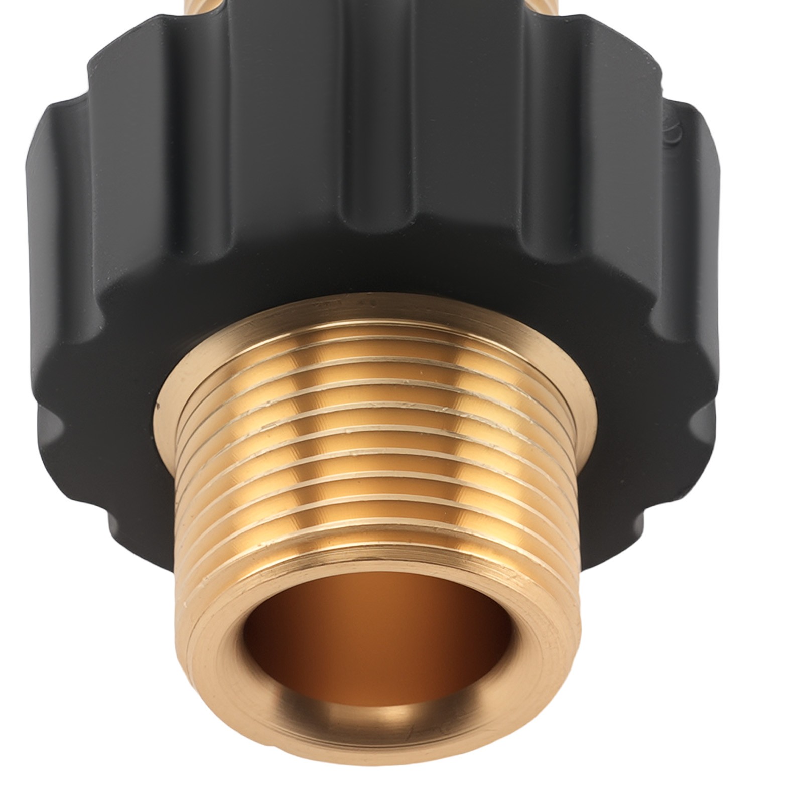 Brass Pressure Washer Fitting M22 14mm Male Thread Hose Adapter 2PCS