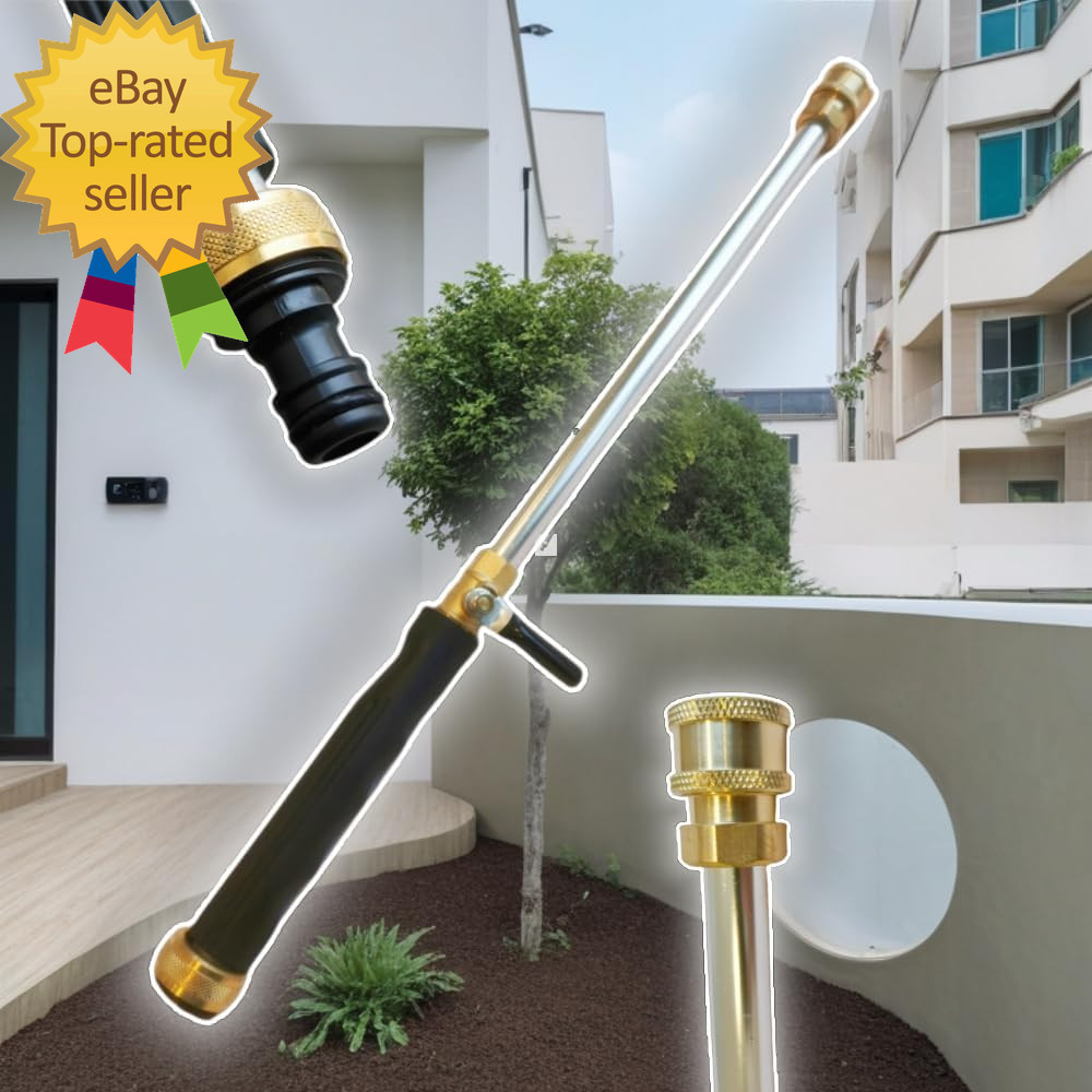 Upgraded Pressure Washer Wand Brass Water Jet Nozzle for Garden Hose