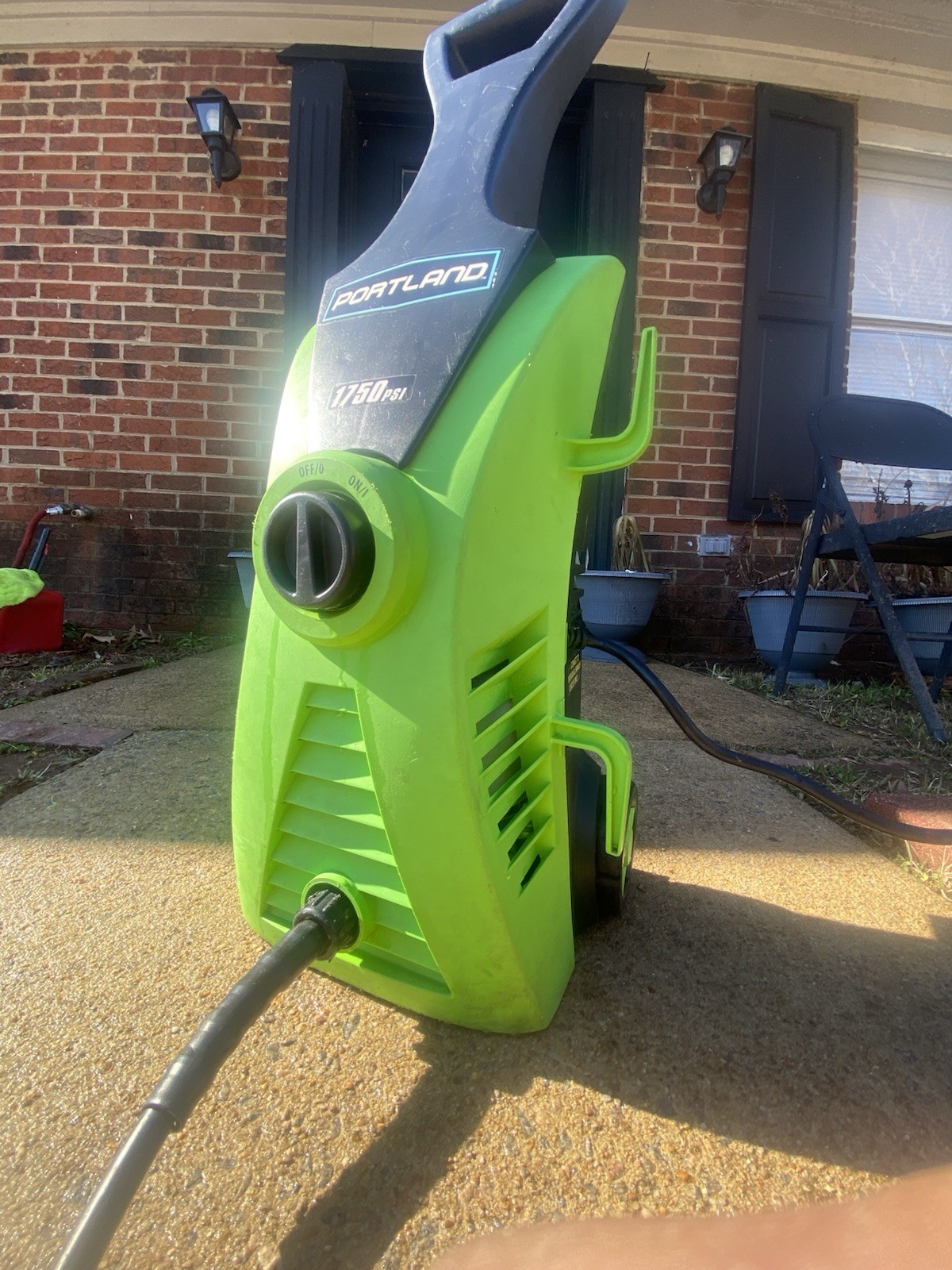 Portland 1750 PSI 1.3 GPM Corded Electric Pressure Washer