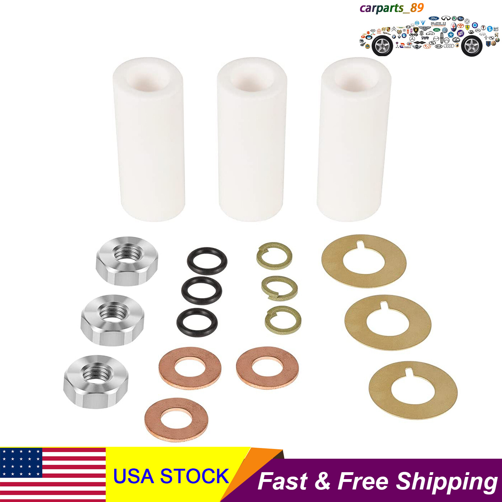 AR2546 For Annovi Reverberi Pump Ceramic Plunger Repair Kit 18mm for RK RKA RKV