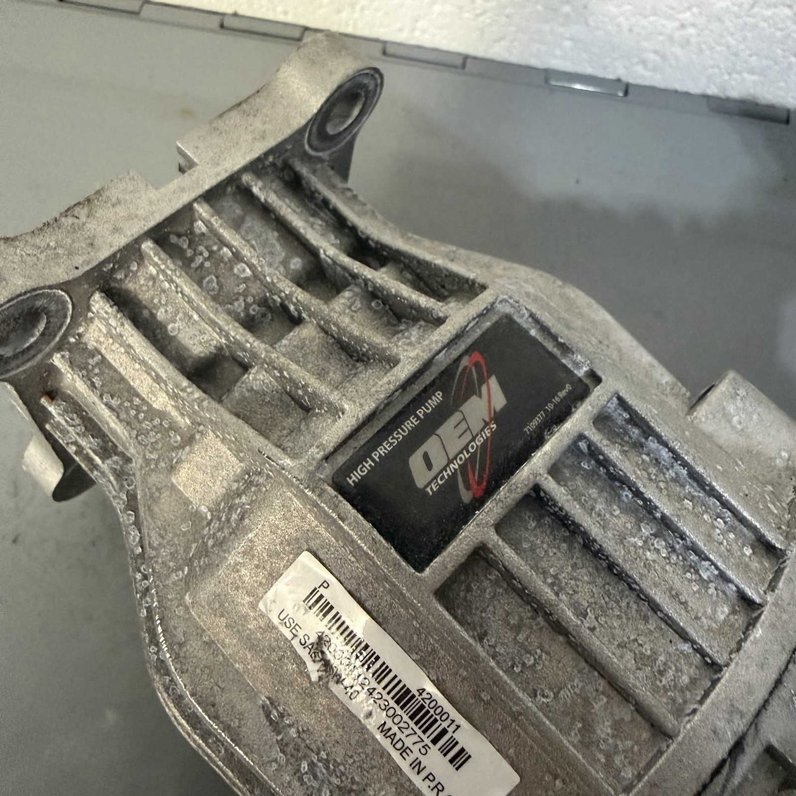 OEM Technologies Pressure Washer Pump For Parts