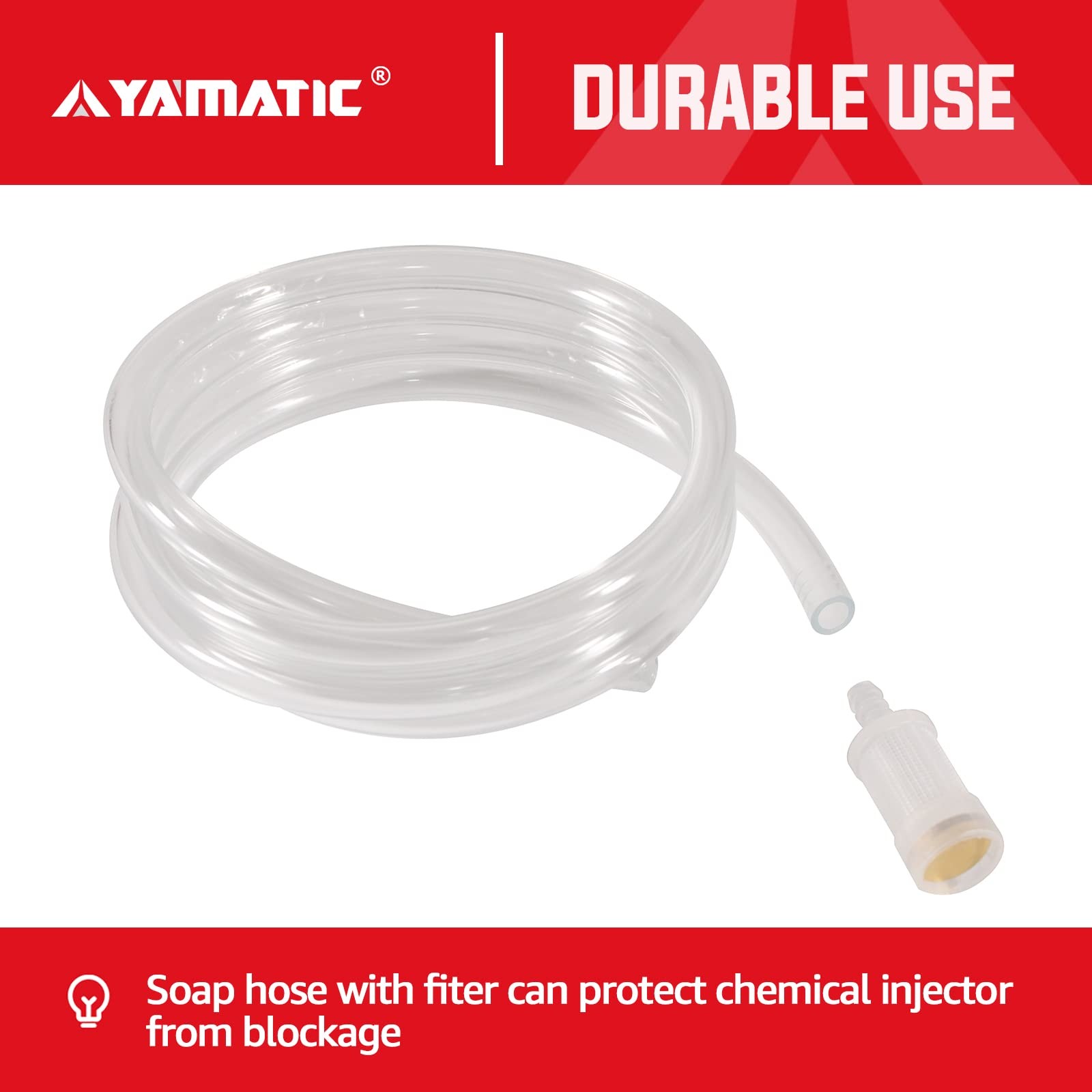 Adjustable Chemical Injector Kit, Downstream Injector Kit for Pressure Washer…