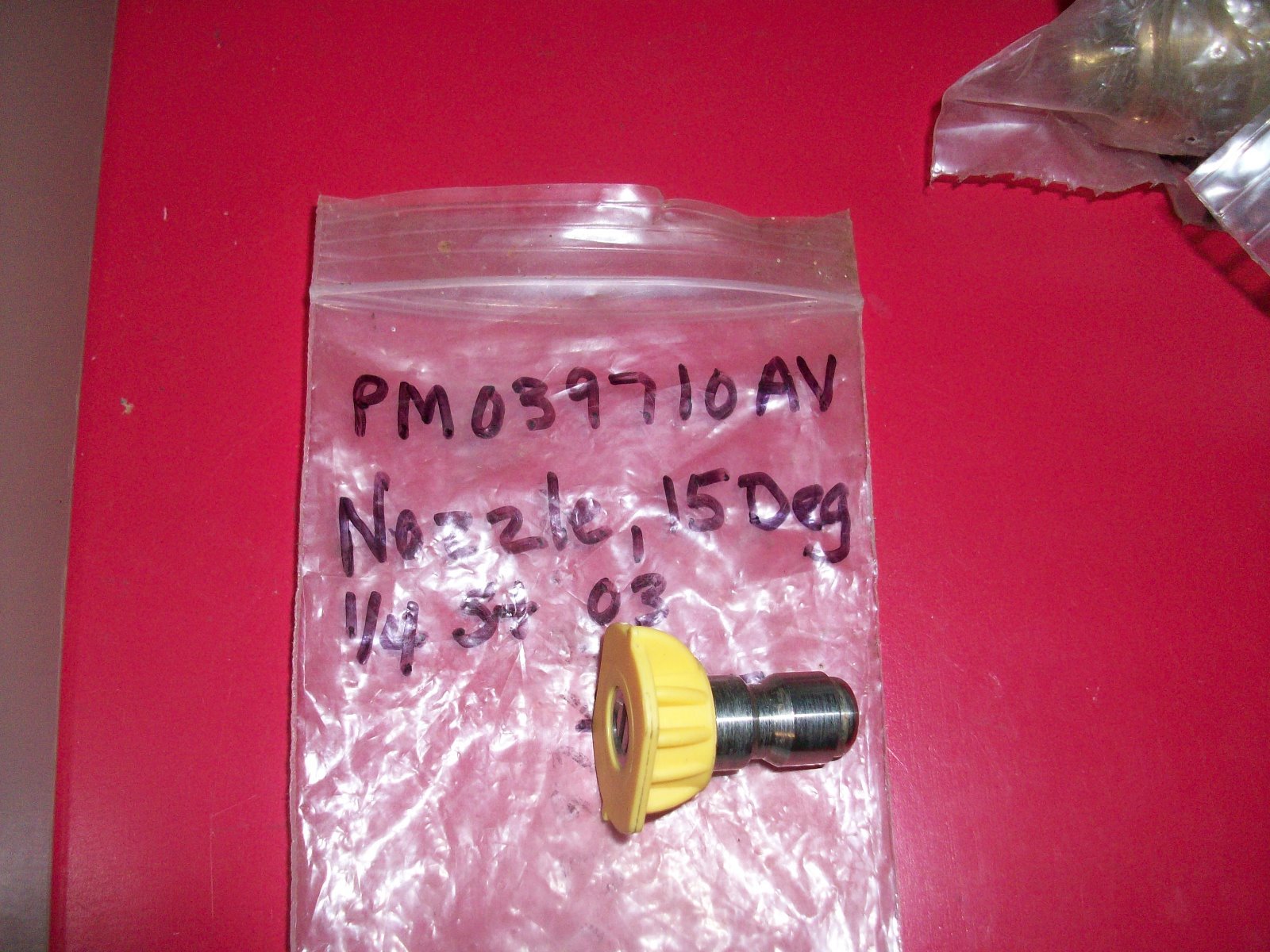 PM039710AV nozzle, Quick connect 15 degree 1/4 ST 03 campbell hausfeld *