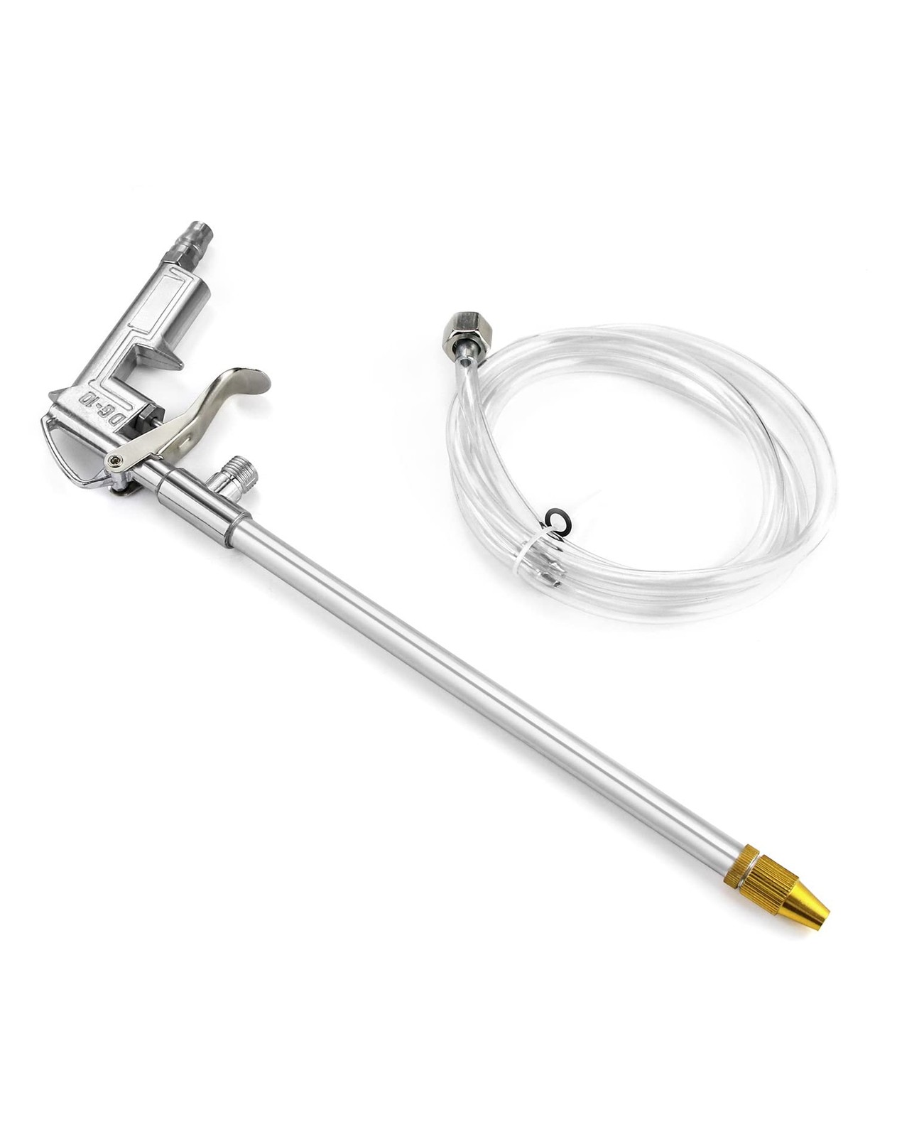 QWORK Spray Gun, Aluminum Pneumatic Air Engine Cleaning