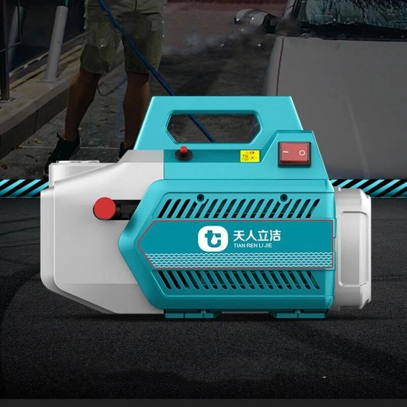 High-Powered Compact Commercial Portable Car Wash Gun and Brush