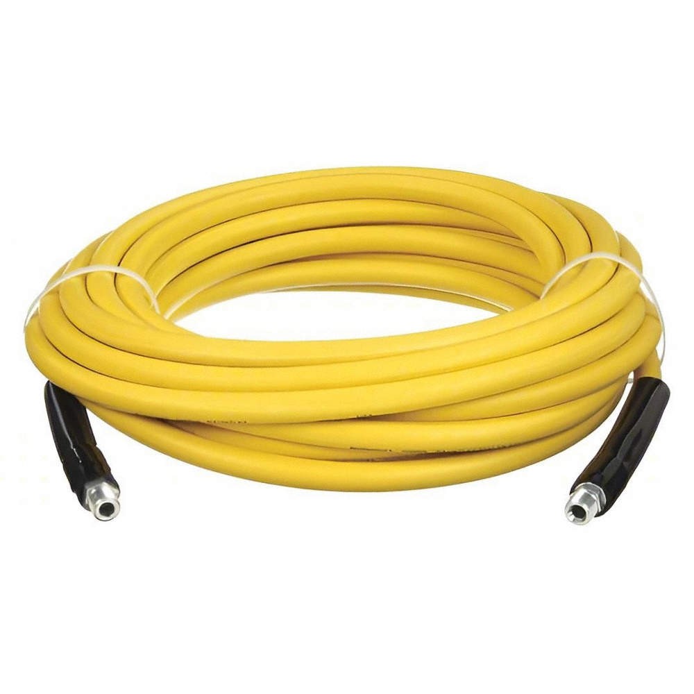 CONTINENTAL FR3K038-025-MMS Pressure Washer Hose,Yellow,25 ft L 804UU0