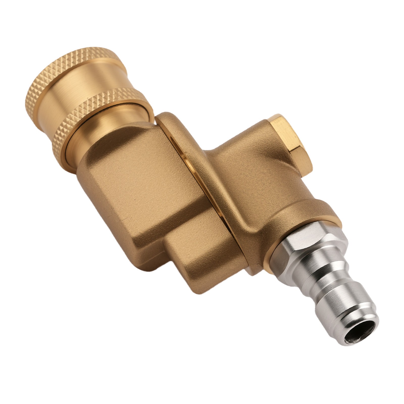 1/4″ Quick Connect Pivoting Adapter 7 Angle Adjustable Pressure Washer Coupler