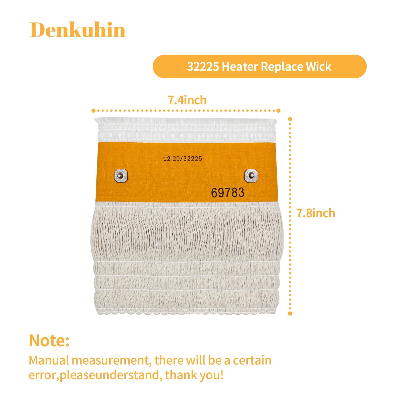 Denkuhin 32225 Kerosene Heater Wick Replacement for Kero World KW-24 (A-H),…