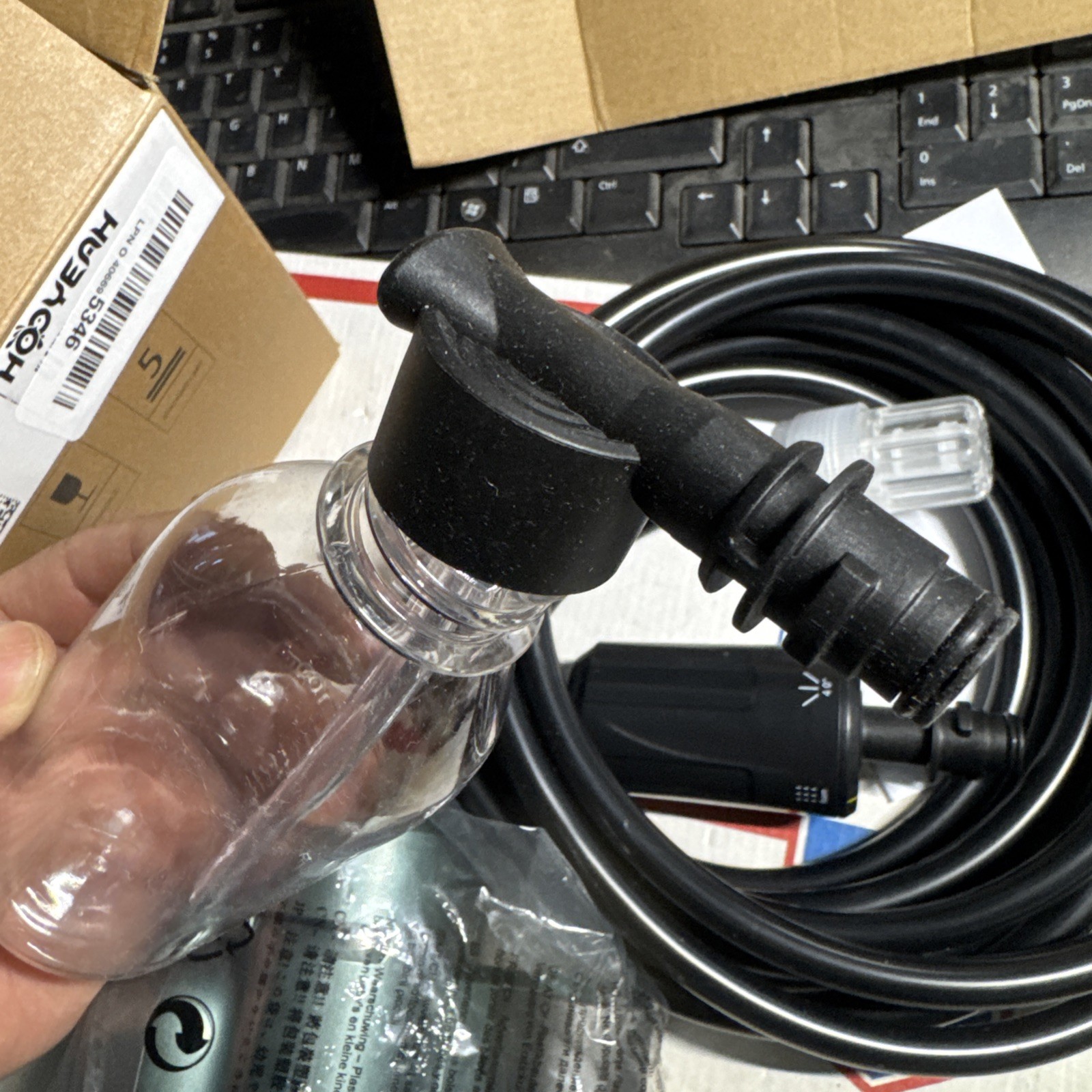 Portable Handheld Cordless Pressure Washer, Lithium Battery Powered