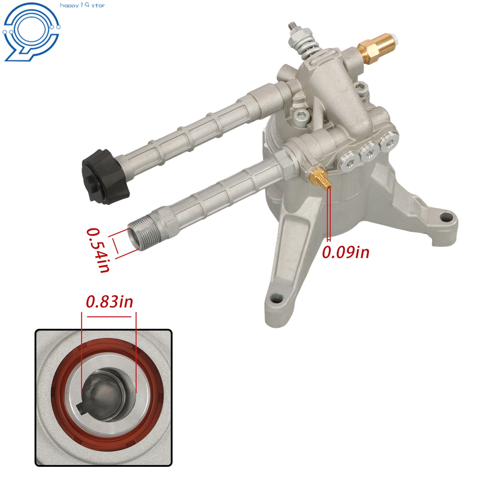 Fits For SRMW22G26 High Pressure Washer Pump 2800 Psi Pressure Washer Pump Head