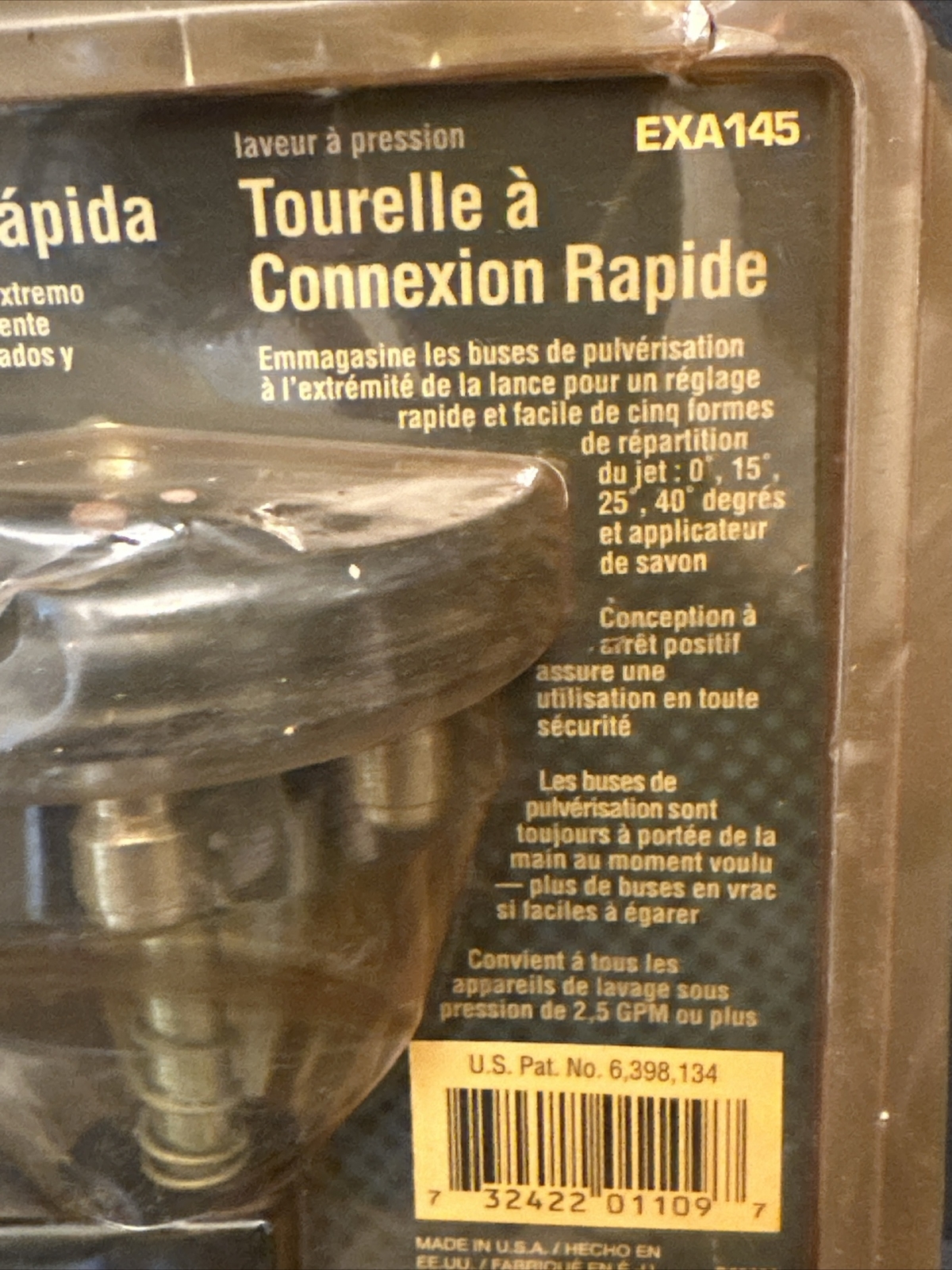New 5-in-1 SPRAY NOZZLE Turret fits Excell Devilbiss Commercial Premium EXA145