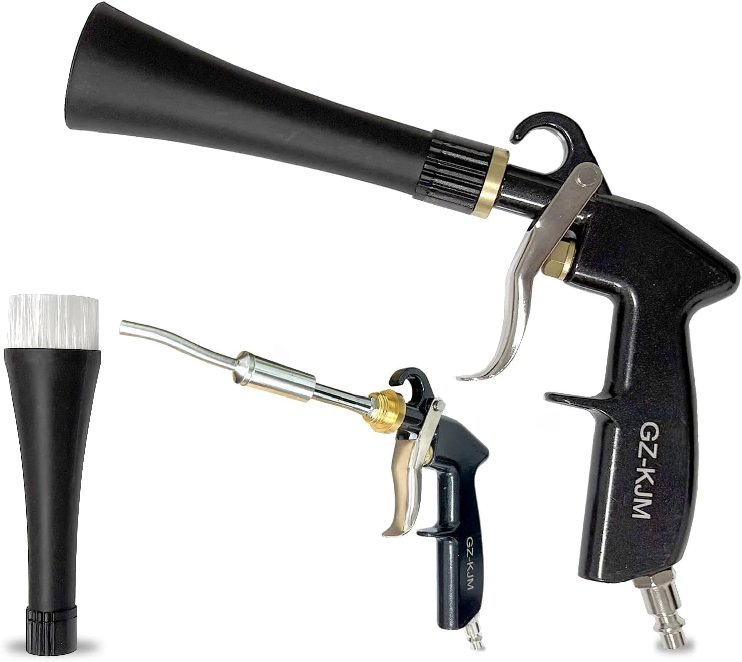 High Pressure Car Interior Spraying Washing Gun with 2 Set Nozzle Sprayer Connec