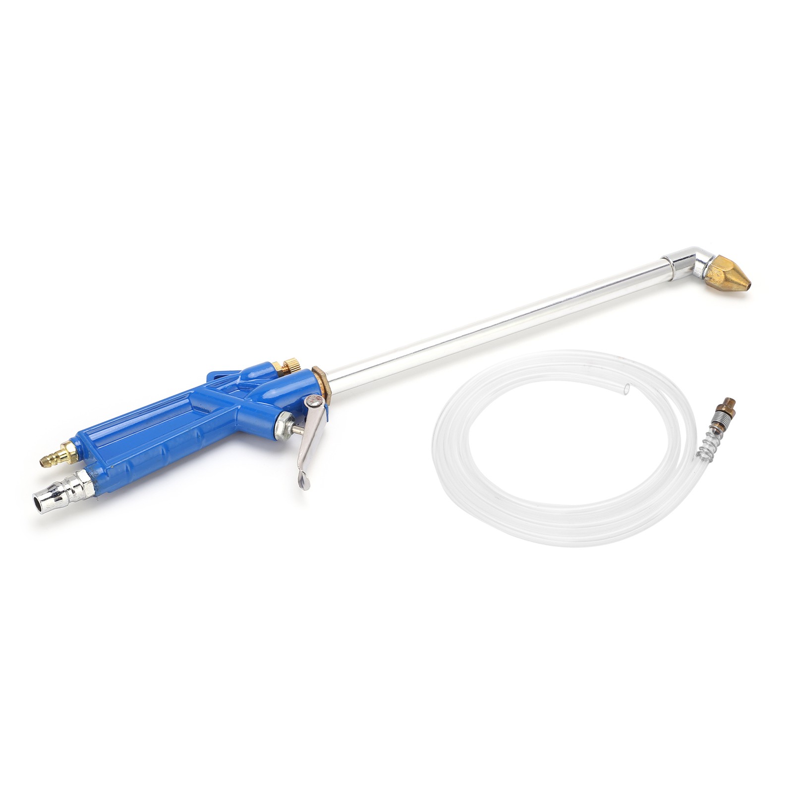 Car Washer Water Spray Gun Steel With 120cm/47in Long Hose Universal For Engine