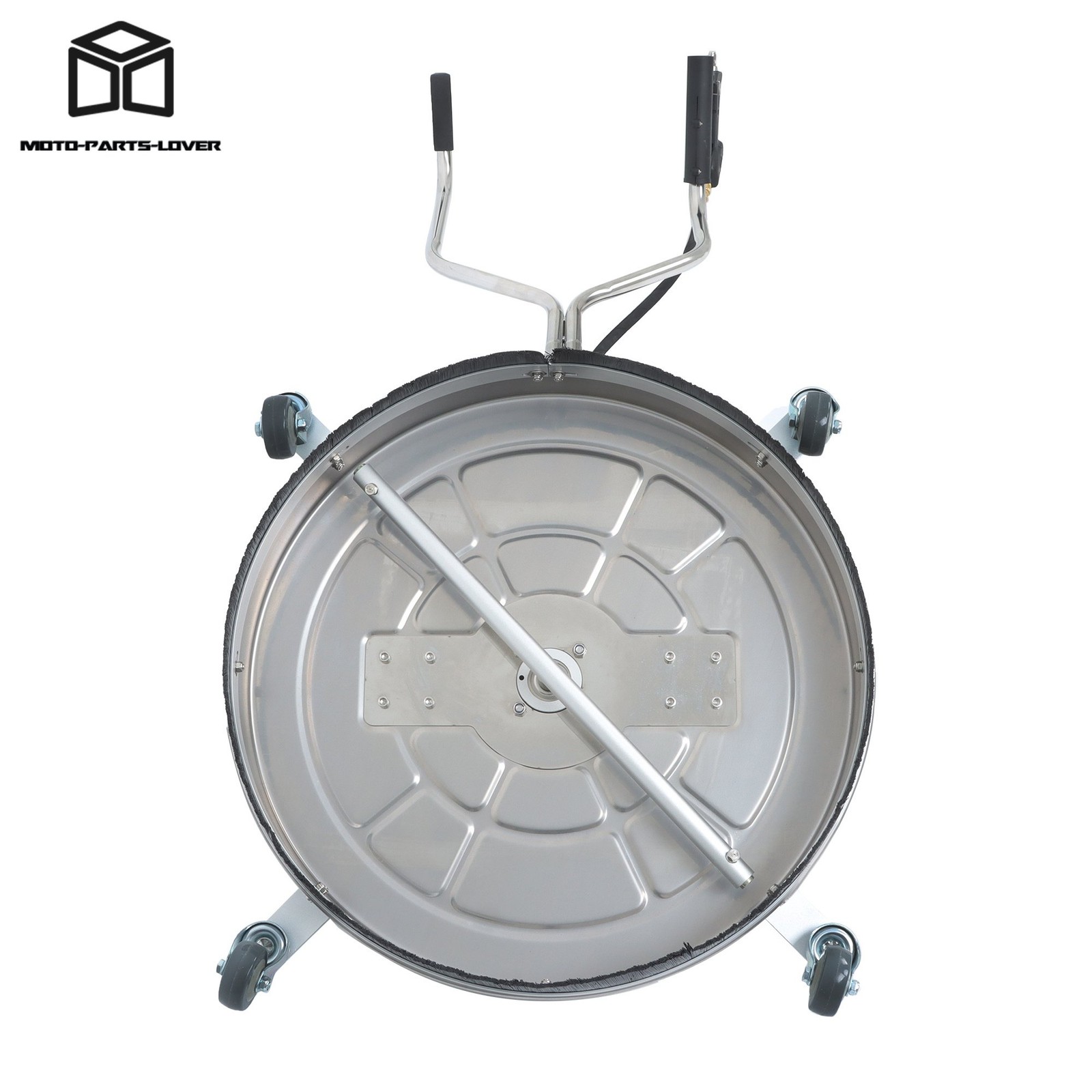 24 Inch Pressure Washer Surface Cleaner w/ Handles & Wheels Quick Connect