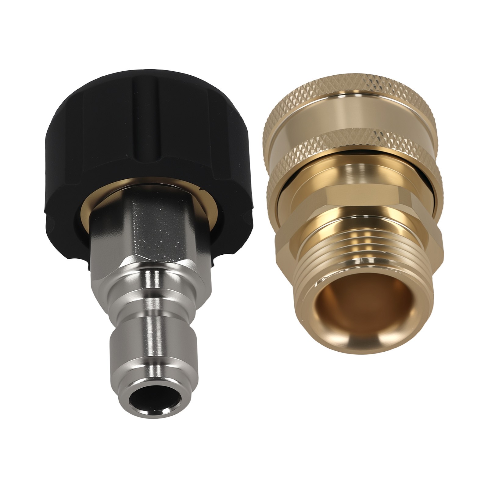 Brass M22-14mm to 3/8″ Quick Connect Adapter Pressure Washer Coupler 5000 PSI