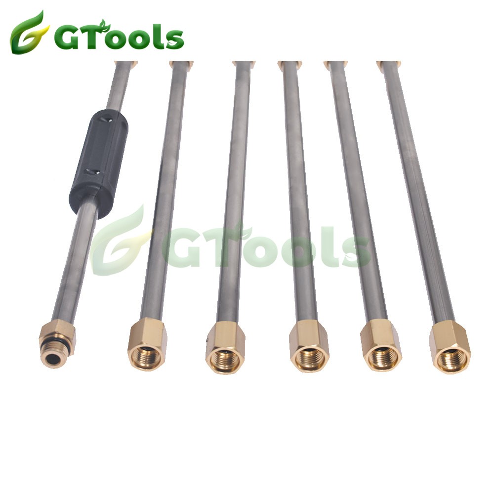 Washer Extension Wand 4000PSI Set 5 Cleaner Nozzle Hose Kit High Pressure New
