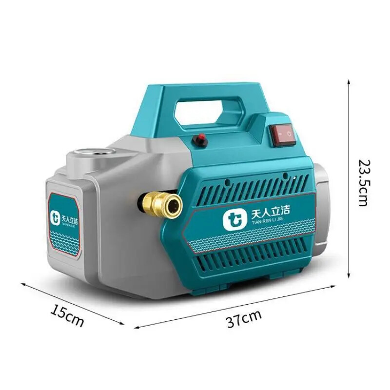 High Pressure Water Pump Automatic Pure Copper Portable Water Gun Brush