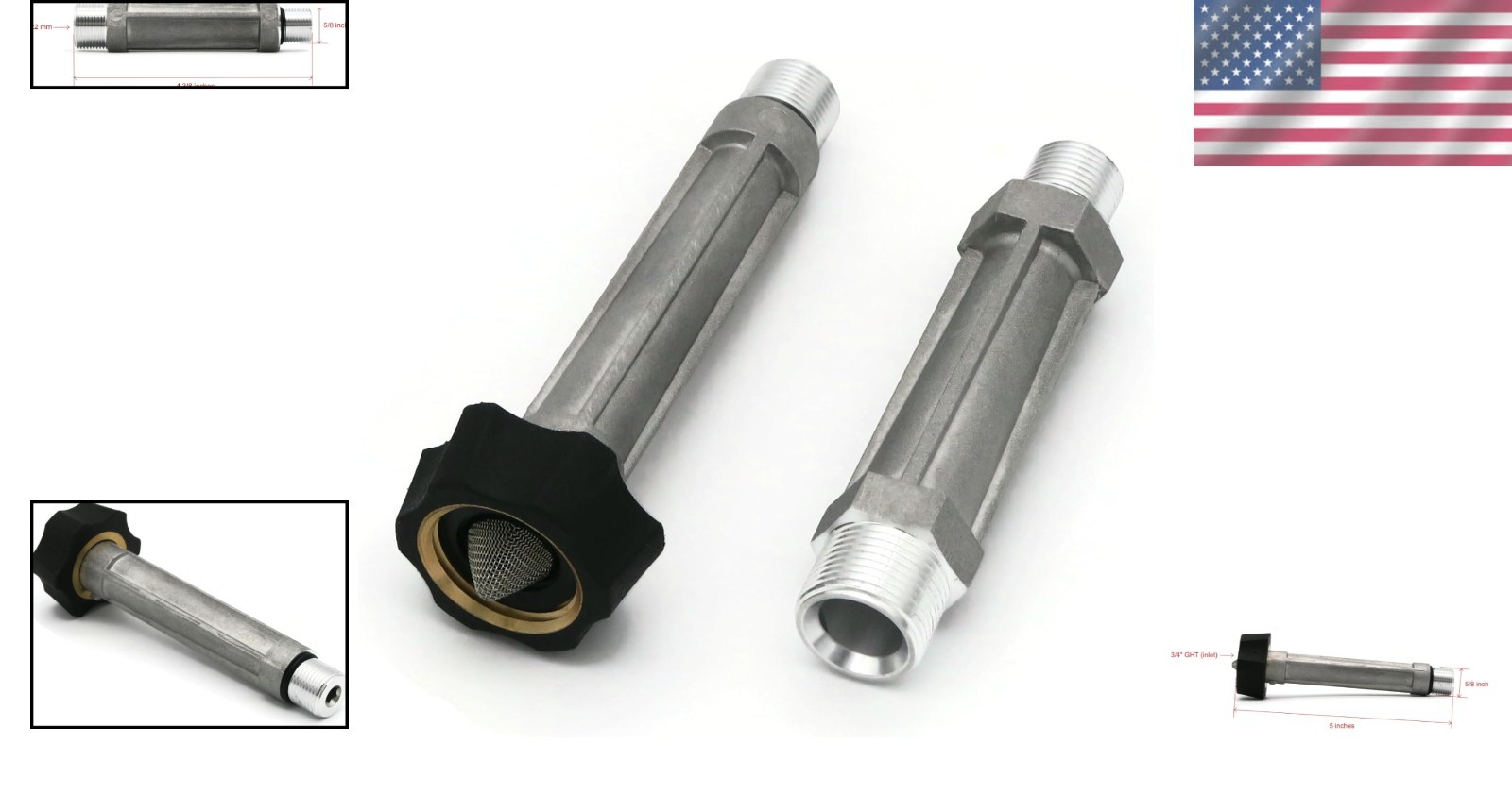 Aluminum Pressure Washer Inlet & Outlet Tube Set for Troy-Bilt Models