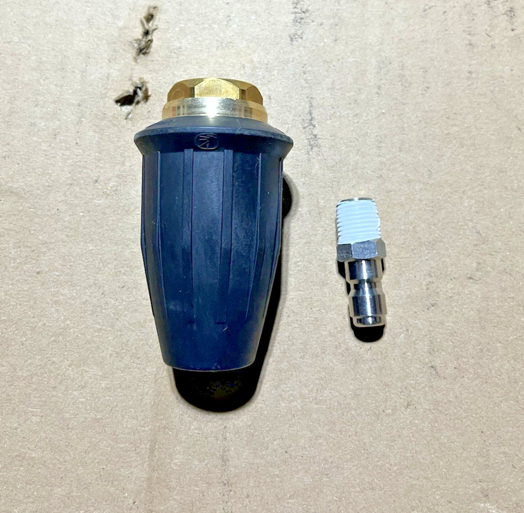 #5.5 Orfice Pressure Washer Turbo Nozzle 1/4” Stainless Steel Plug NPT