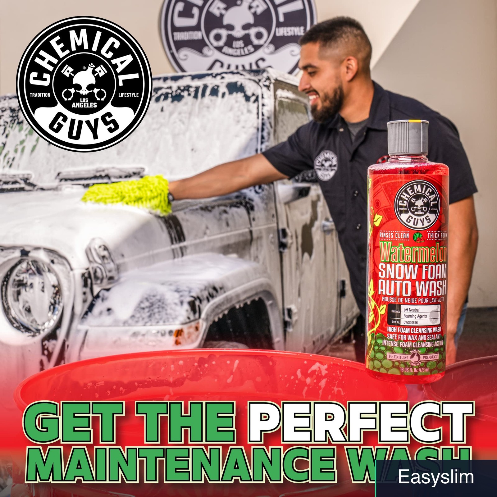 Watermelon Snow Foam Car Wash Soap 16 fl oz Foam Cannon Compatible