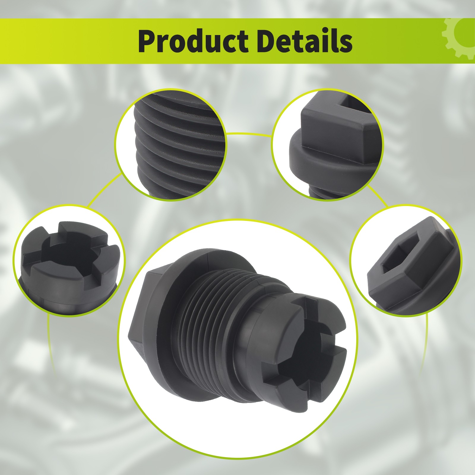 For B&S 187879GS Pressure Washer Pump Unloader Kit Replace Parts